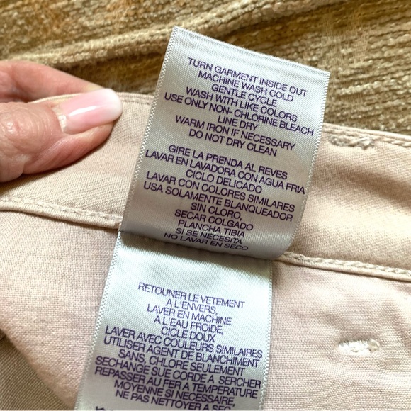 💥EUC💥 NYDJ Very Slimming Alina Jeans - a Summer Staple! Light Khaki / Sz 6✨✨✨ - Picture 9 of 9